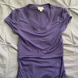 Maternity and nursing top